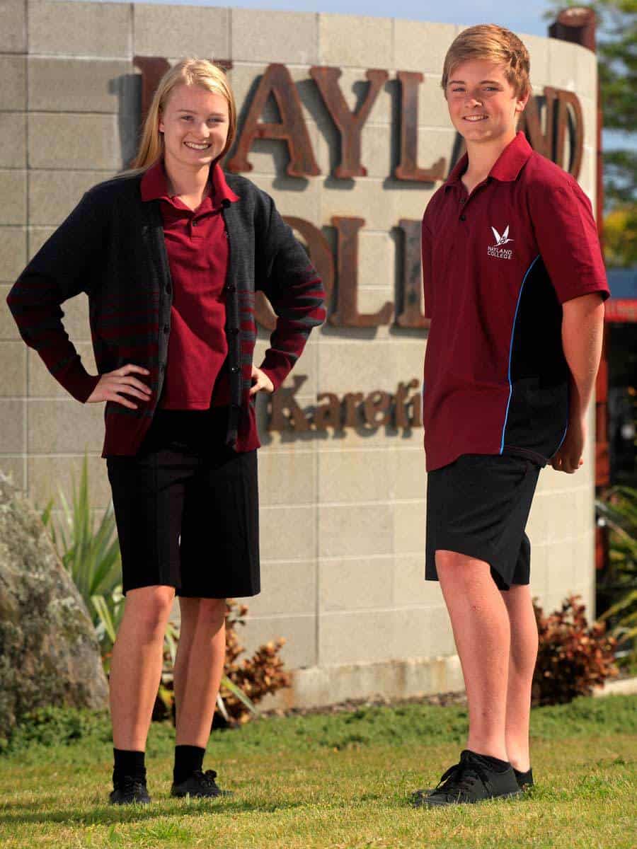 Students in Nayland Cllege Uniform